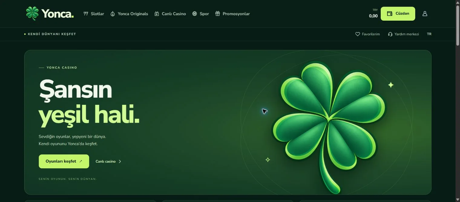 Yonca — Homepage
